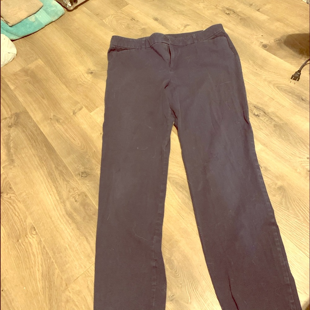 Tall Old navy khaki and blue pants